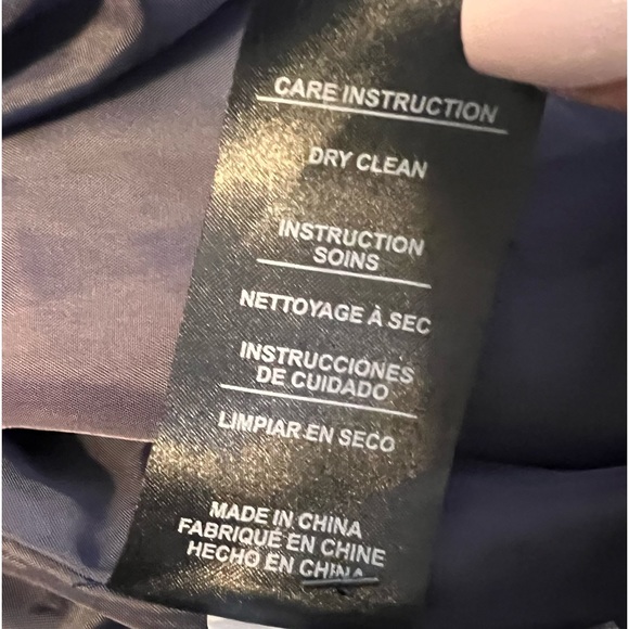 Women's Kensie Single Breasted Plaid Coat. Purple/Gold/Multi. Size Medium.‎ NWT. - Picture 11 of 13